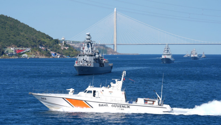 Mavi Vatan'ın koruyucuları İstanbul Boğazı'nda!