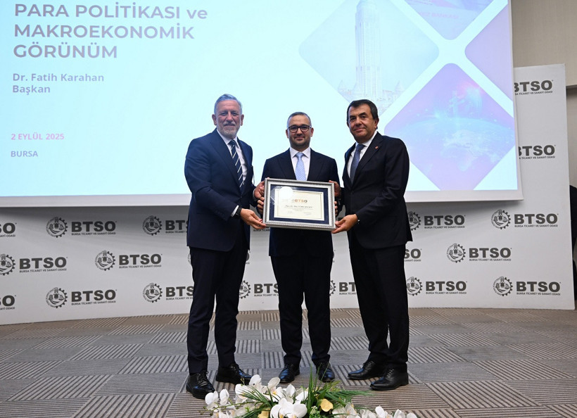 Merkez Bankası Başkanı Fatih Karahan Bursa iş dünyasıyla bir araya geldi - Resim : 2