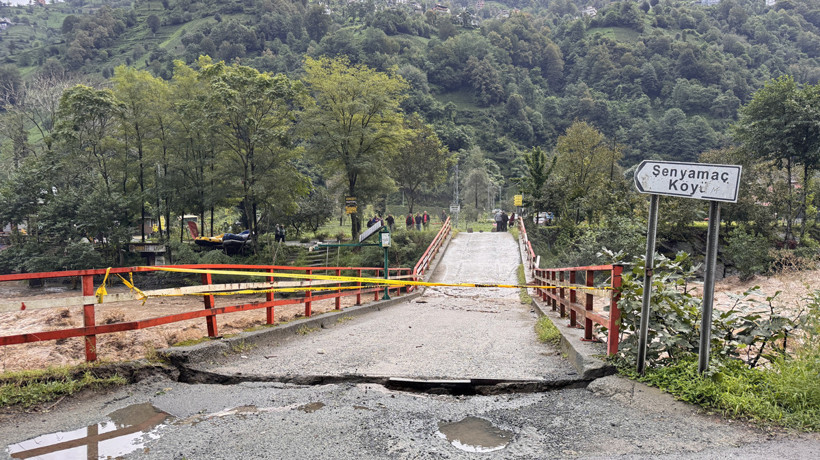 Rize'de sağanak: 161 kilogram yağış düştü, dereler taştı, heyelan yaşandı! - Resim : 3