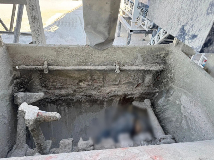 Feci ölüm! Beton mikserine düştü, feci şekilde can verdi - Resim : 1