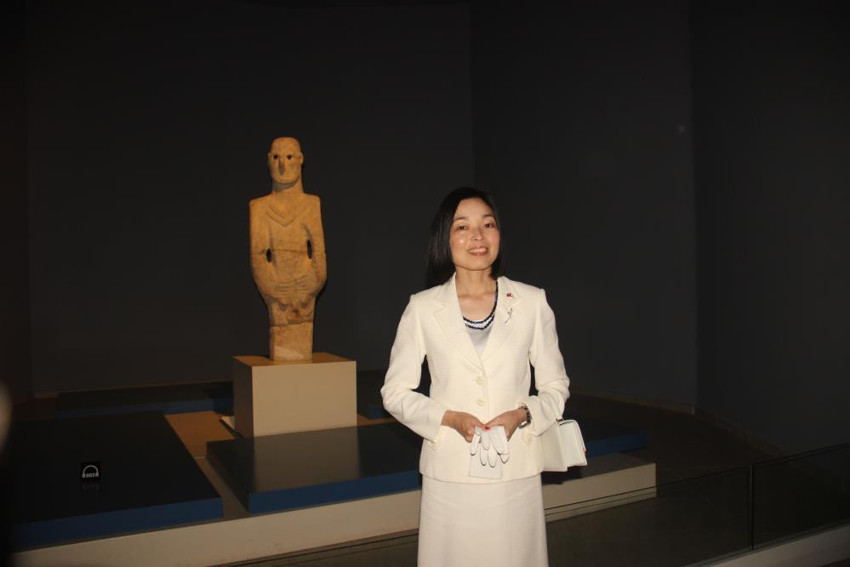 Japon Altes Prensesi Akiko Mikasa Şanlıurfa Arkeoloji Müzesi'ni gezdi - Resim : 1