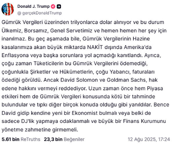 Trump mahkemenin iptal kararı hakkında acil toplantı yapacak: Gümrük vergileri kalkarsa felaket olur - Resim : 1