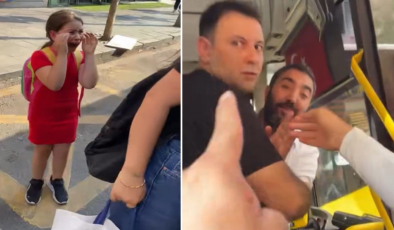İETT otobüsünde karekod kavgası