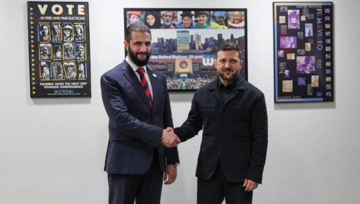 Zelenski ile Şara, ABDde bir araya geldi