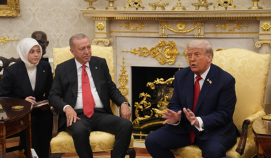Erdoğan-Trump zirvesi başladı: İki liderden ilk mesajlar! Trump: Türkiye'ye yönelik CAATSA yaptırımlarını kaldırabiliriz