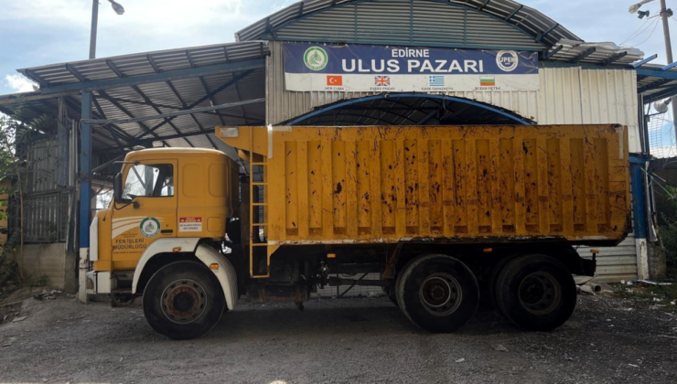 Edirne’de turistlerin uğrak noktası Ulus Pazarı kapatıldı