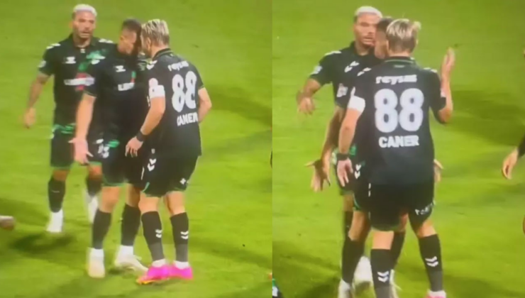Takım arkadaşını tokatlayan Caner Erkin oyundan atıldı