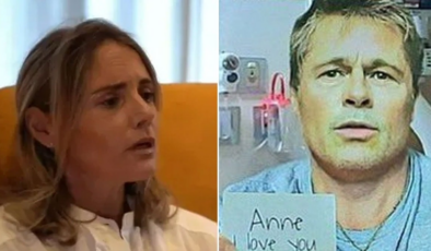 'Brad Pitt'e inandı, evsiz kaldı