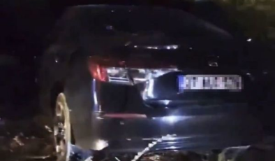 Çarpışan 2 otomobil takla attı: 1 ölü, 3 ağır yaralı