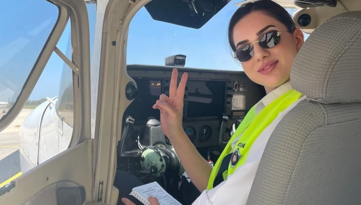İzmir'de eğitim uçağı düştü! Berfu'nun pilotluk hayali yarım kaldı