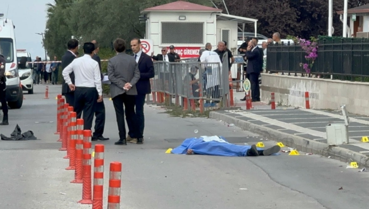 Adliyenin kapısında cinayet işlediler