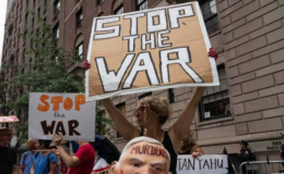 New York'ta Netanyahu protestosu
