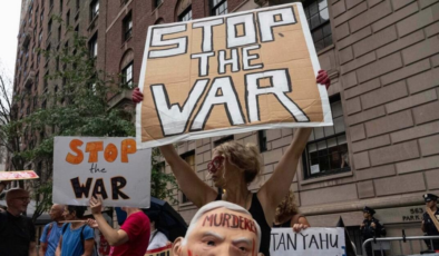 New York'ta Netanyahu protestosu