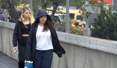 İstanbul'da yağmur ve trafik!