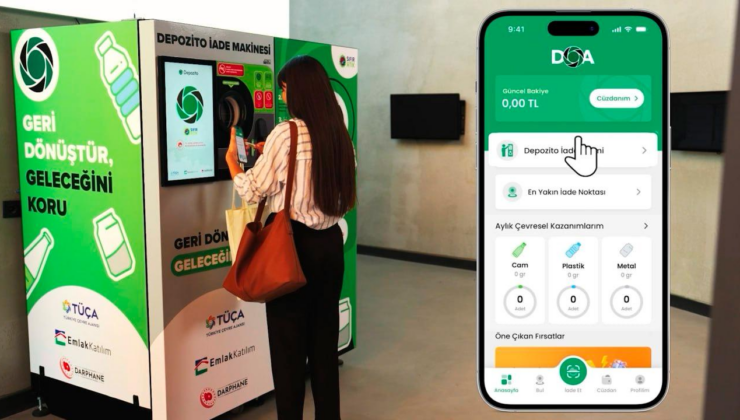 Depozito iade işlemlerinde günlük 50 bin ambalaj toplanıyor