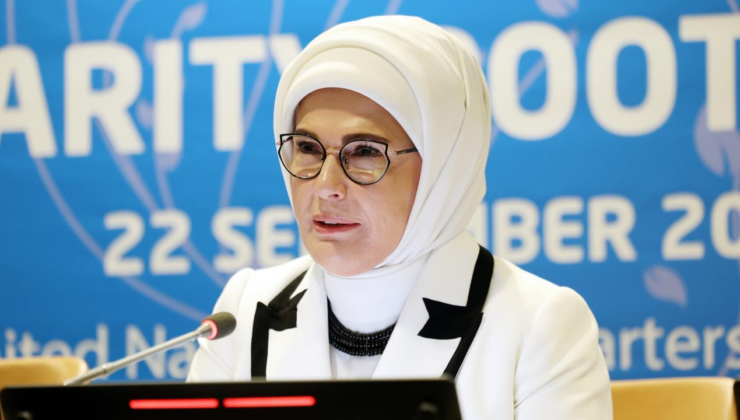 Emine Erdoğan: Filistin davası olmak üzere, çocukların korunması için çalışmalarımızı yürüttük