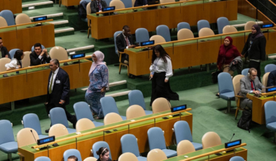 Netanyahu, BM Genel Kurulu'nda protesto edildi
