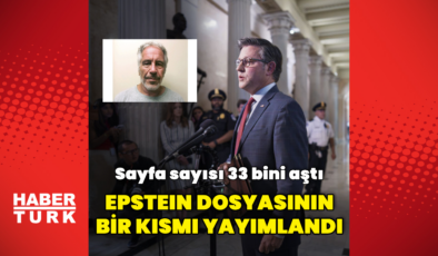 Epstein'a dair dosyalar yayımlandı