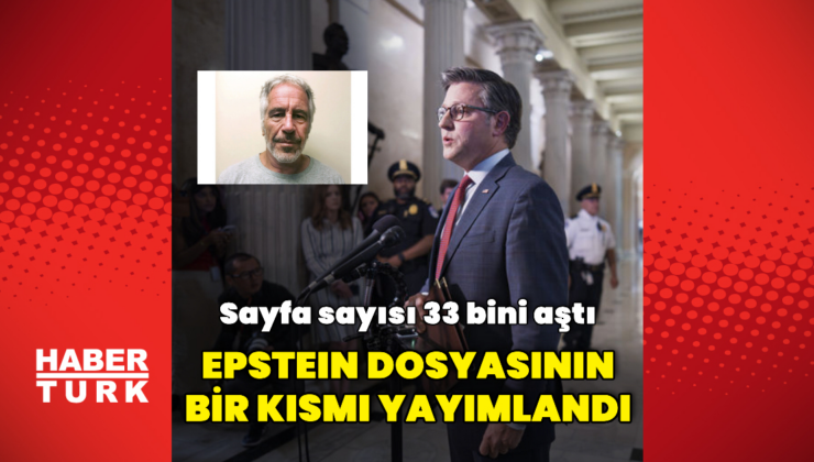 Epstein'a dair dosyalar yayımlandı