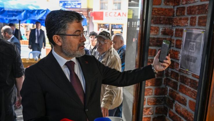 Tarım ve Orman Bakanı Yumaklı karekod uygulaması denetimi yaptı