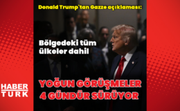 Trump: Gazze ile ilgili yoğun görüşmeler yapıyoruz