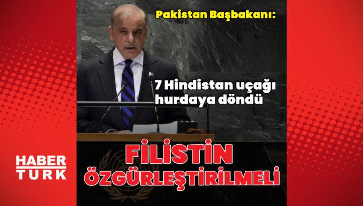 Şahbaz Şerif: 7 Hindistan uçağı hurdaya döndü