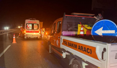 Motosiklet kamyona arkadan çarptı: 1 ölü