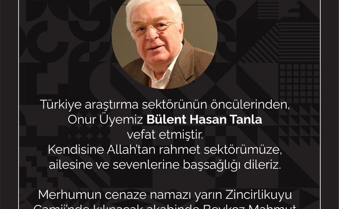 Bülent Hasan Tanla hayatını kaybetti