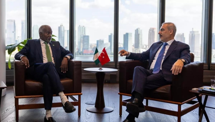 Bakan Fidan, New York'ta Nijeryalı mevkidaşıyla görüştü