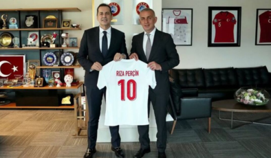 Rıza Perçin'den İbrahim Hacıosmanoğlu'na ziyaret!
