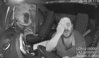 TIR şoförüne saldıran kişi tutuklandı