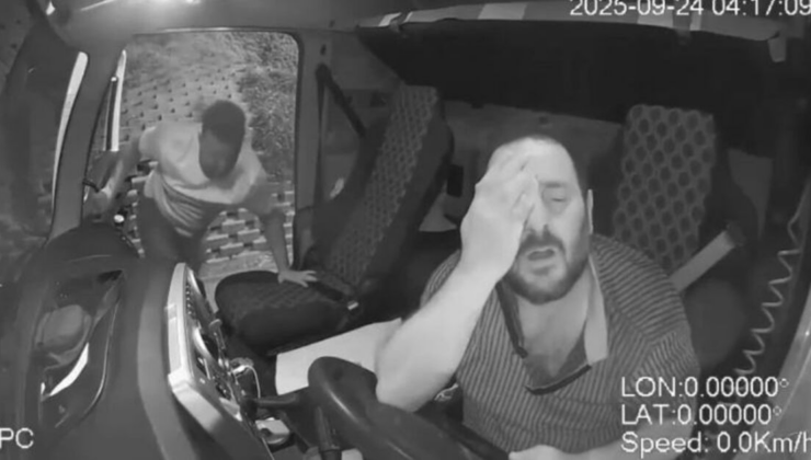 TIR şoförüne saldıran kişi tutuklandı