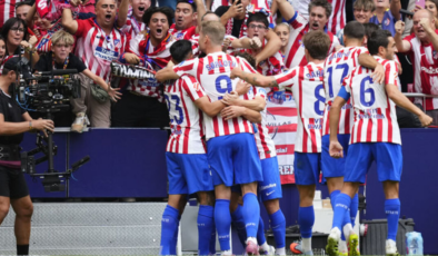 Atletico Madrid'in tarihi derbi zaferi!