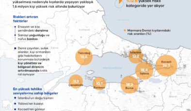 Marmara Denizi alarm veriyor: 1,6 milyon kişi yüksek risk altında!