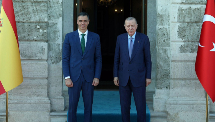 Cumhurbaşkanı Erdoğan, İspanya Başbakanı Sanchez ile görüştü