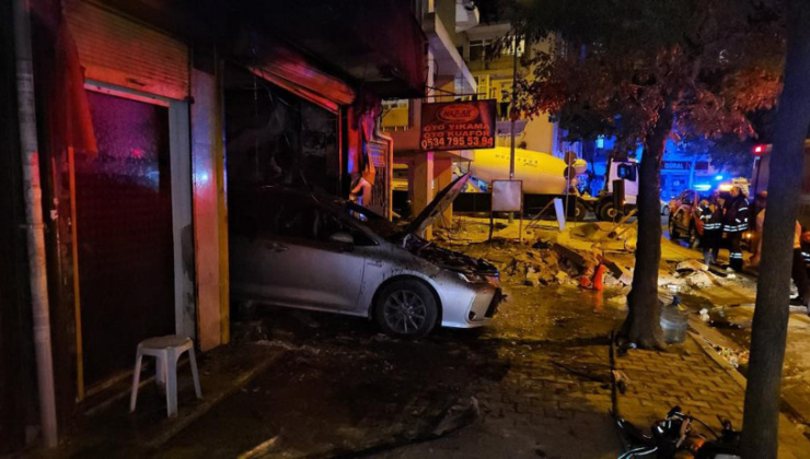 Bahçelievler'de korkutan patlama