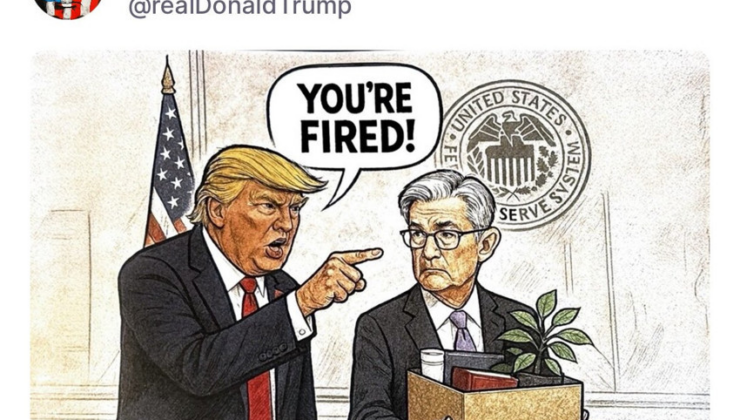 Trump'tan dikkat çeken "Kovuldun" paylaşımı: Powell görevden mi alındı?