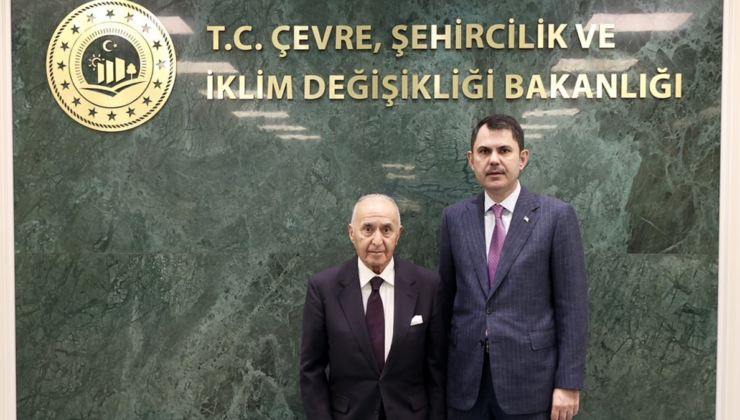 Hikmet Çetin, Bakan Kurum'u ziyaret etti