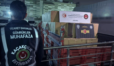 Gümrüklerde 74,8 milyar liralık kaçak eşya ele geçirildi