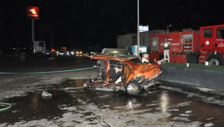 Manisa'da kaza: 5 ölü, 6 yaralı
