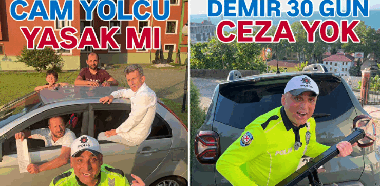 Videolarıyla ünlenmişti! Fenomen trafik polisi görevden uzaklaştırıldı