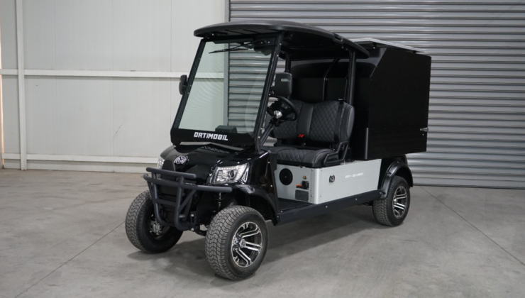 Ortimobil elektrikli hizmet araçları, fabrikaların yükünü hafifletiyor