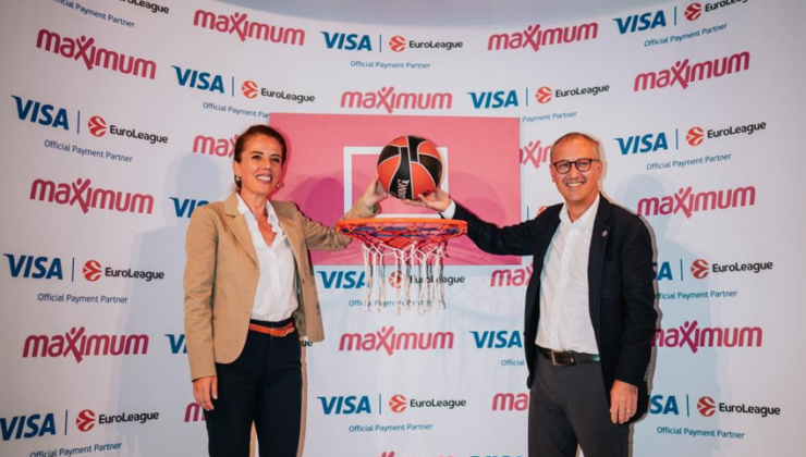 Maximum Kart, EuroLeague'de Visa işbirliğiyle yer alacak