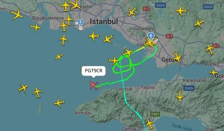 Uçaklar peş peşe pisti pas geçti, Sabiha Gökçen karıştı
