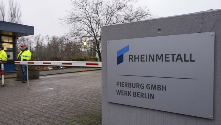 Alman silah üreticisi Rheinmetall'den ABD adına 444 milyon euro'luk anlaşma