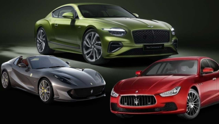 Bentley, Maserati, Ferrari… Türkiye’de lüks araçlara yoğun ilgi
