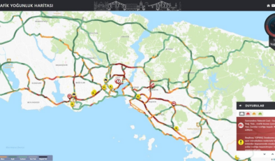 İstanbul'da pazartesi trafiği! Yollar kırmızıya döndü