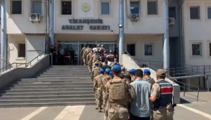 Şanlıurfa'da suç örgütüne operasyon: 8 şüpheli tutuklandı