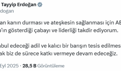 Trump'ın 'Gazze' planına ilişkin ülke liderleri ve Erdoğan'dan ilk açıklama