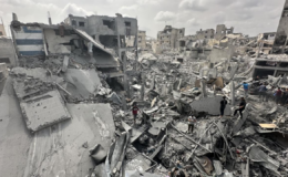 Soykırımcı İsrail'in Gazze'ye saldırılarında 113 Filistinli daha hayatını kaybetti